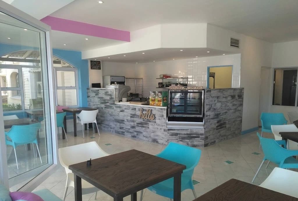 I Love Waffles Simon's Town fit-out, completed café interior